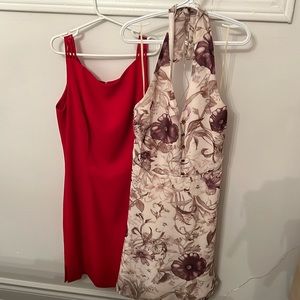 Two dresses for $11.00.